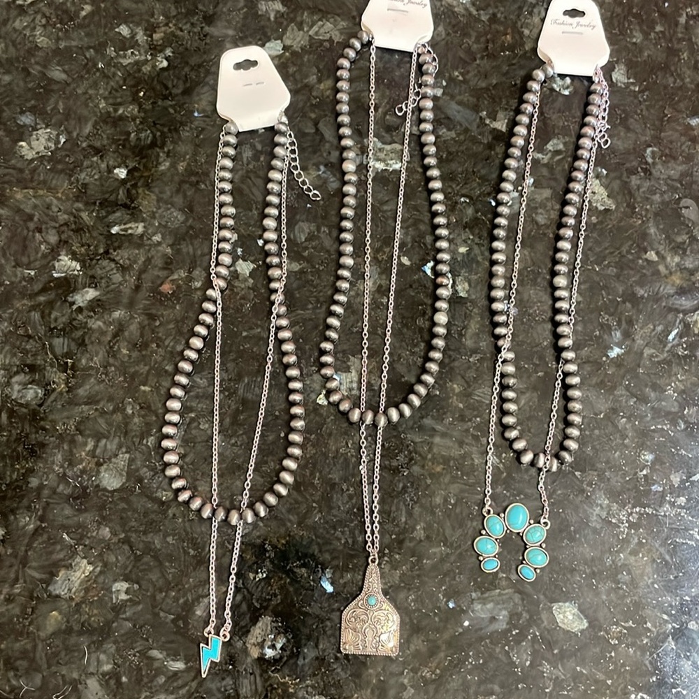 Layered necklace